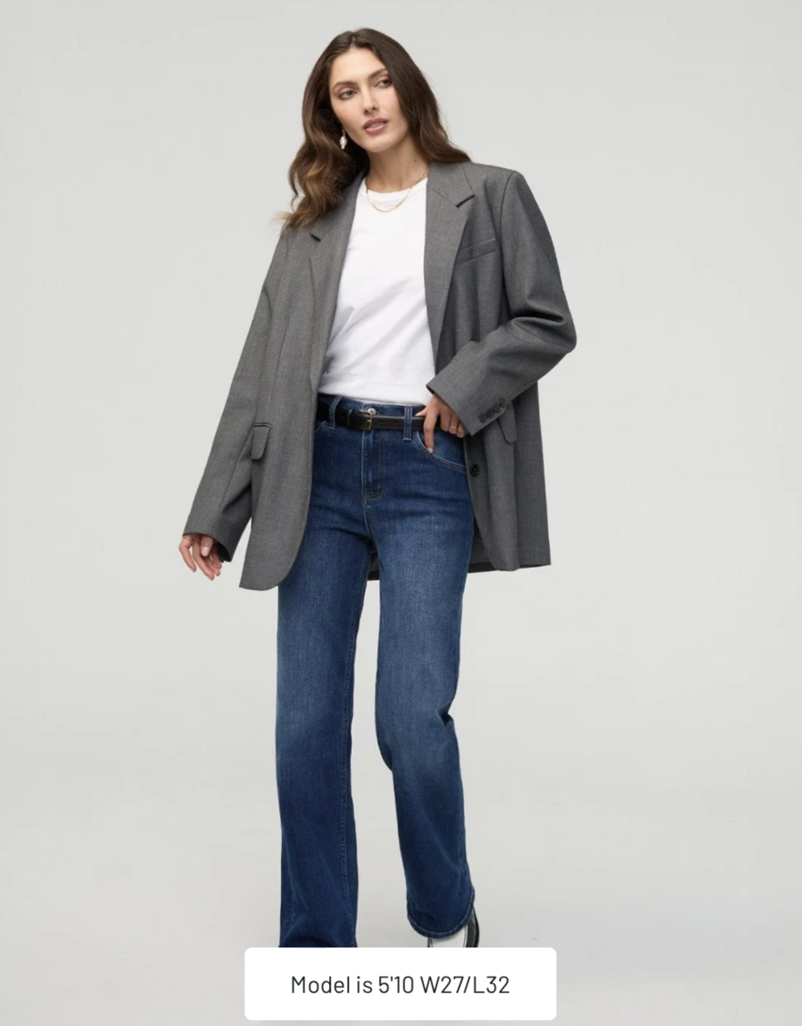 DU/ER Du/er - High Rise Wide Leg Denim