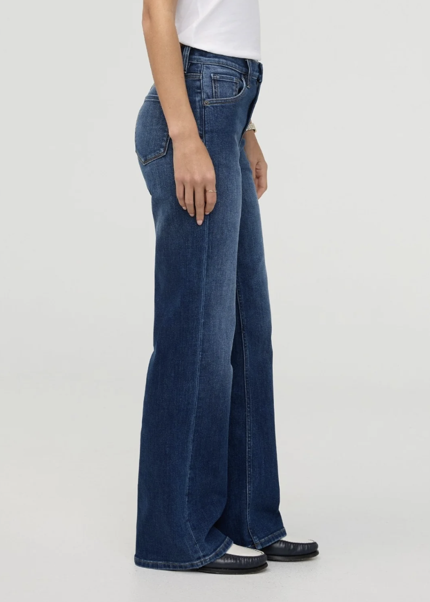 DU/ER High Rise Wide Leg Denim