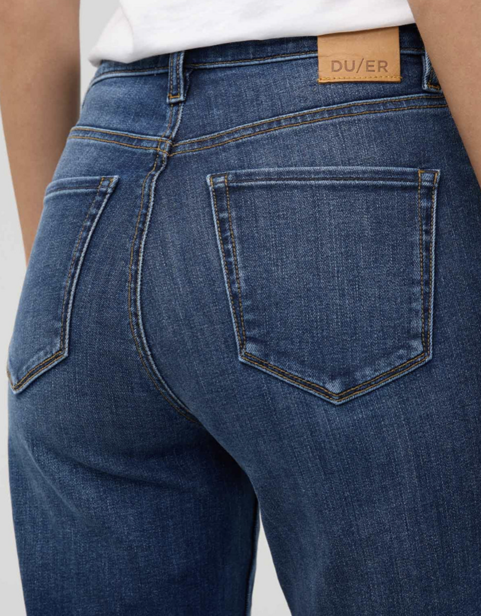 DU/ER Du/er - High Rise Wide Leg Denim