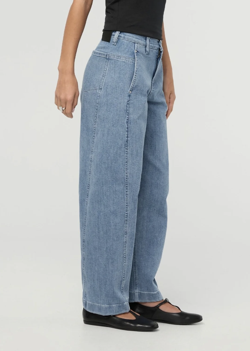 DU/ER Denim "Barrel" Taille Haute