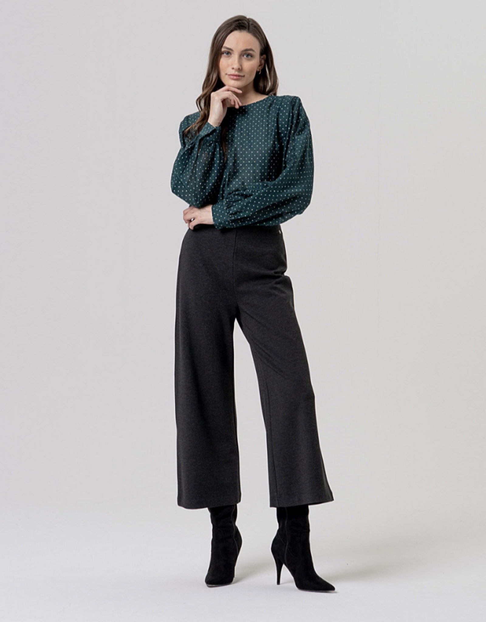 Surkana Surkana -Pantalon Jambe Large  556BAXY512