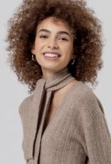 Surkana Surkana - 556BAZU333 Cardigan with Bow