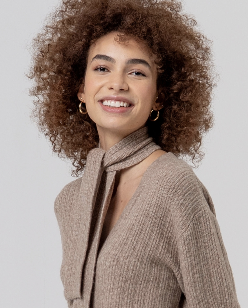Surkana 556BAZU333 Cardigan with Bow