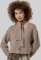 Surkana Surkana - 556BAZU333 Cardigan with Bow