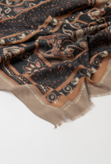 Surkana Surkana - 36FUWO221 Printed Scarf FW26