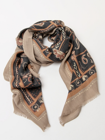 Surkana 36FUWO221 Printed Scarf FW26