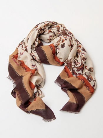 Surkana 36PACI221 Printed Scarf FW26