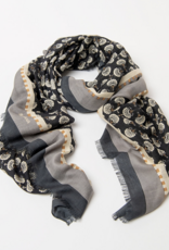Surkana Surkana - 36PANI223 Printed Scarf FW26