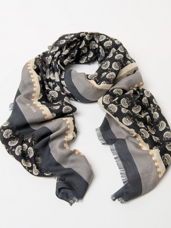 Surkana 36PANI223 Printed Scarf FW26