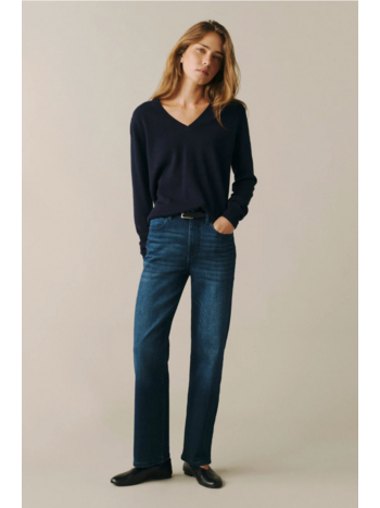 Warp + Weft Warp + Weft - Vancouver Mid-rise Straight Denim