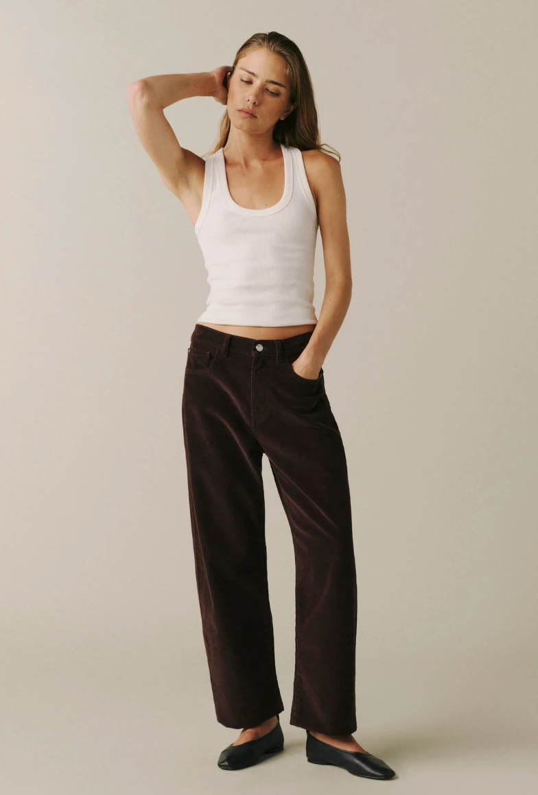 Warp + Weft Bna Cord Soft Curve Pants FW26