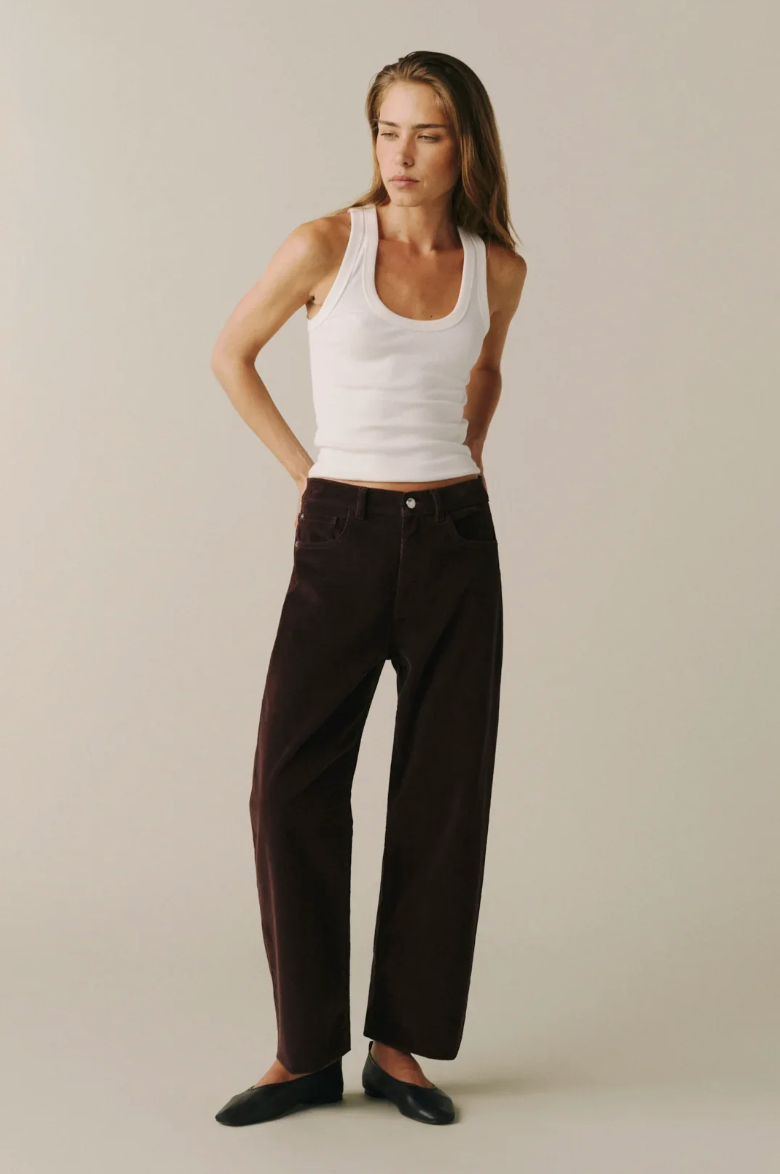 Warp + Weft Bna Cord Soft Curve Pants FW26