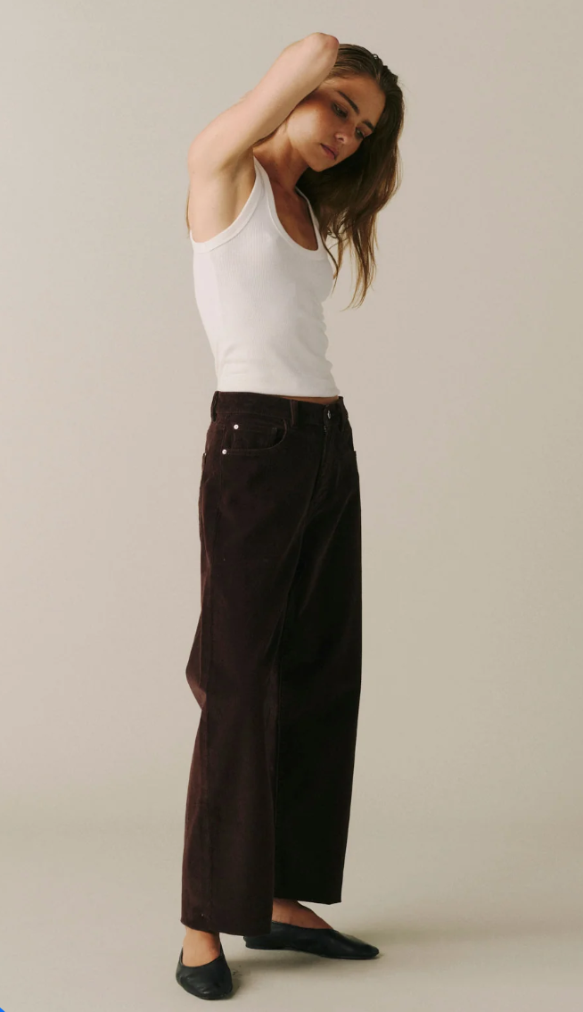Warp + Weft Bna Cord Soft Curve Pants FW26