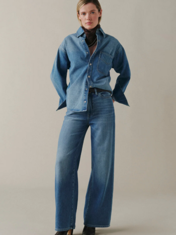 Warp + Weft Nce Wide Leg Denim