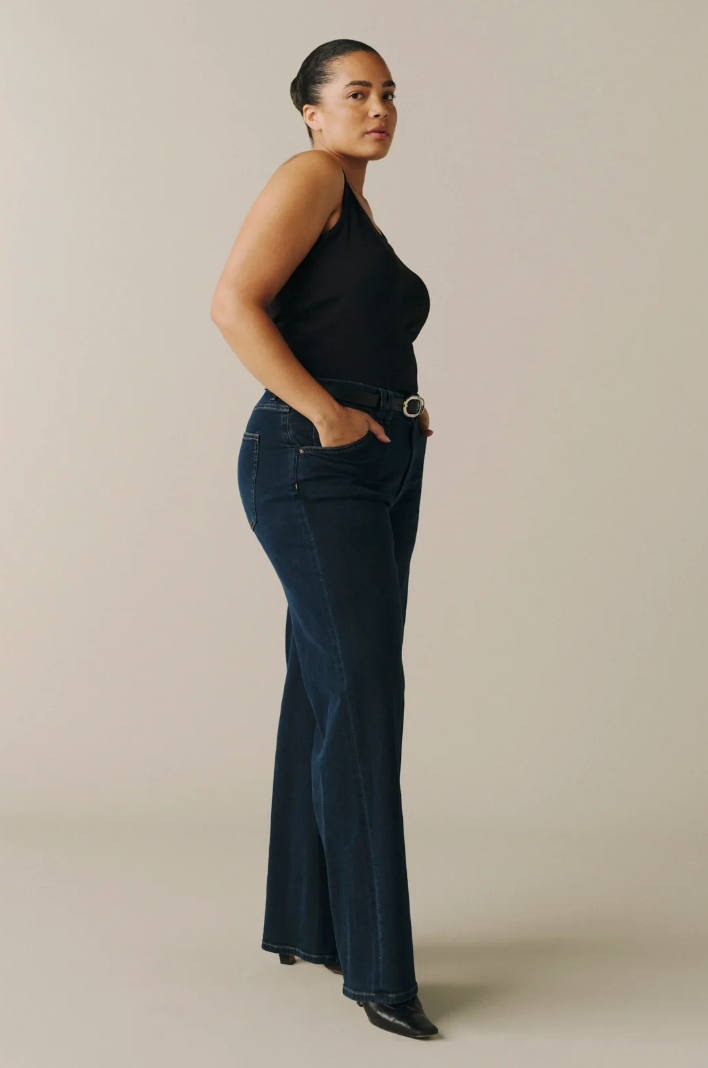 Warp + Weft Denim Jambe Large Nce