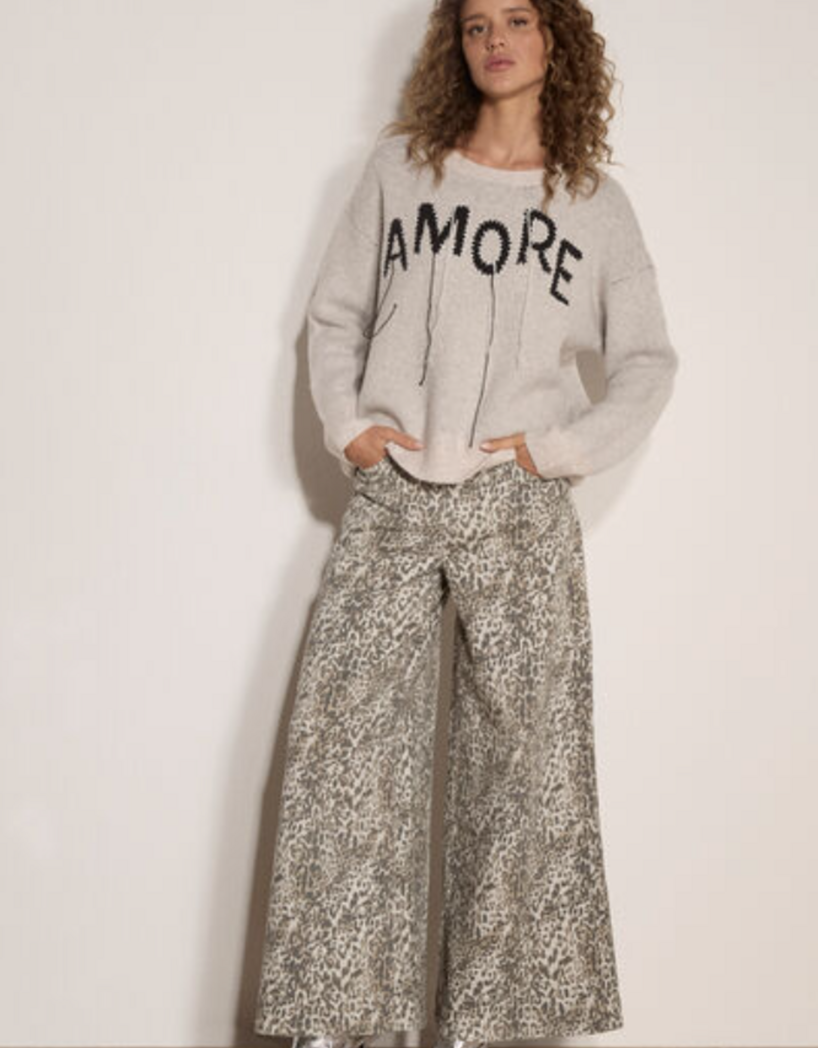 Apricot Apricot - Thread ''Amore'' Boucle Jumper