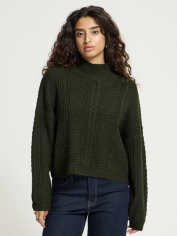 ICHI Ihmylle Mockneck Sweater