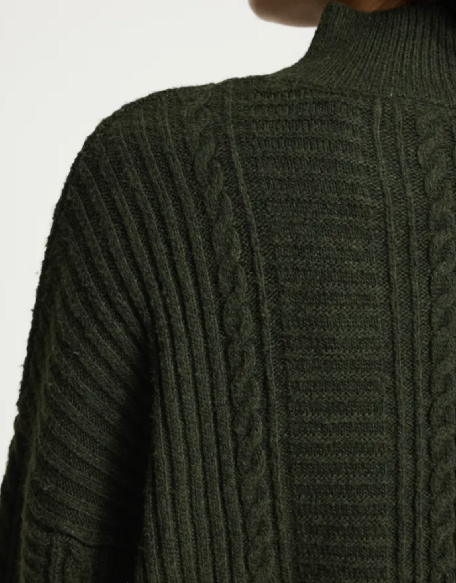 ICHI Ichi- Ihmylle Mockneck Sweater