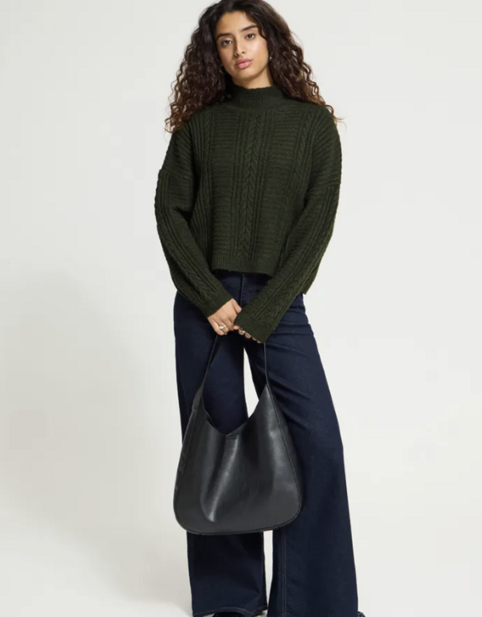 ICHI Ichi- Ihmylle Mockneck Sweater