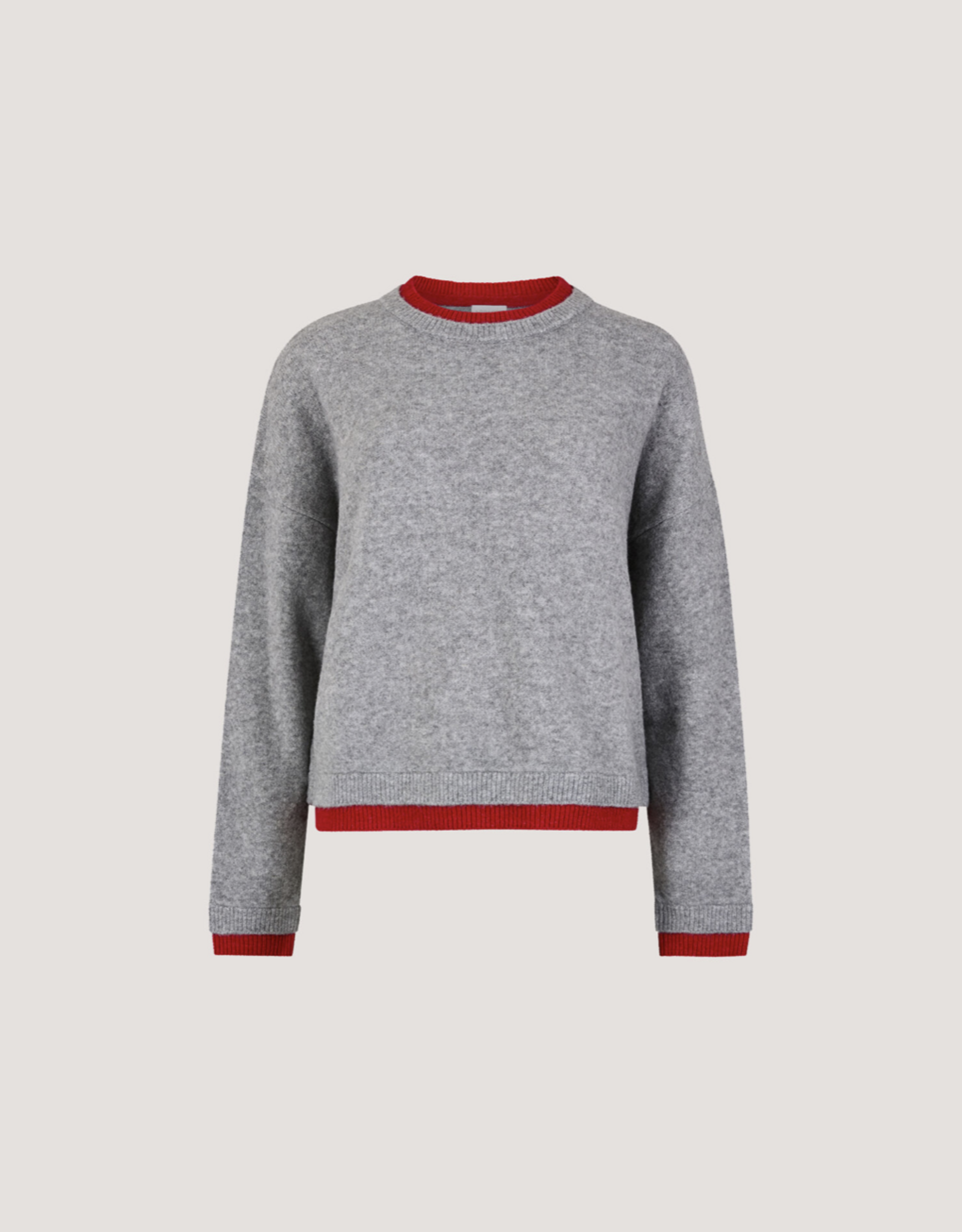 Apricot Apricot - Contrast Colour Layered sweater
