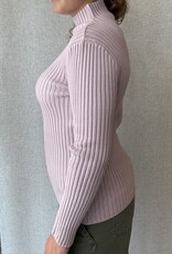 Pistache Pistache - Col Roulé Côtelé B2468