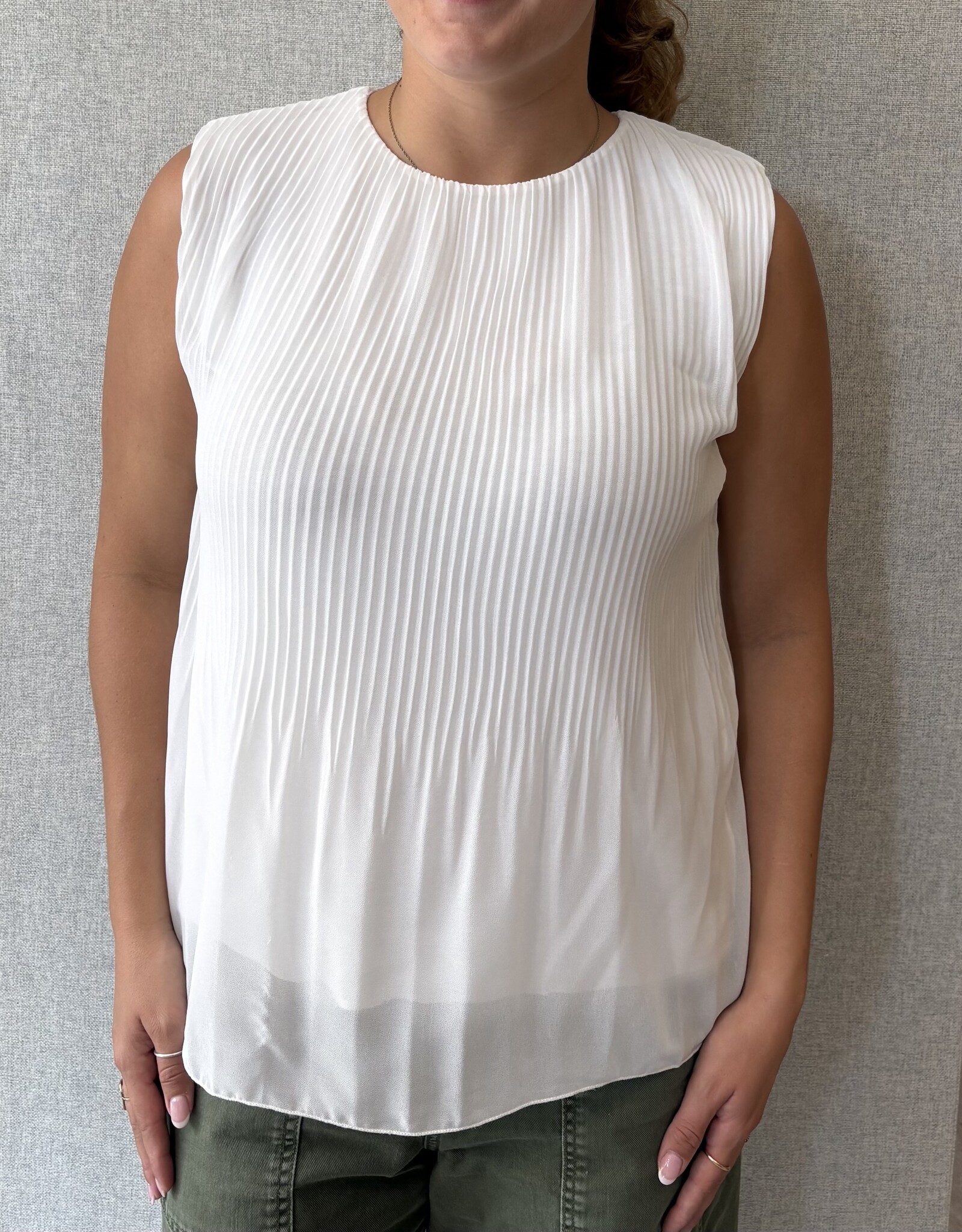 Pistache Pistache - R0391 Georgette Plisse Blouse