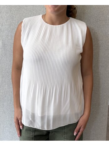Pistache Pistache - Blouse de Georgette Plissée R0391