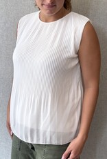 Pistache Pistache - R0391 Georgette Plisse Blouse