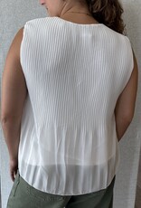 Pistache Pistache - Blouse de Georgette Plissée R0391