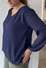 Pistache Pistache - Chemise à Col-V Georgette R0389