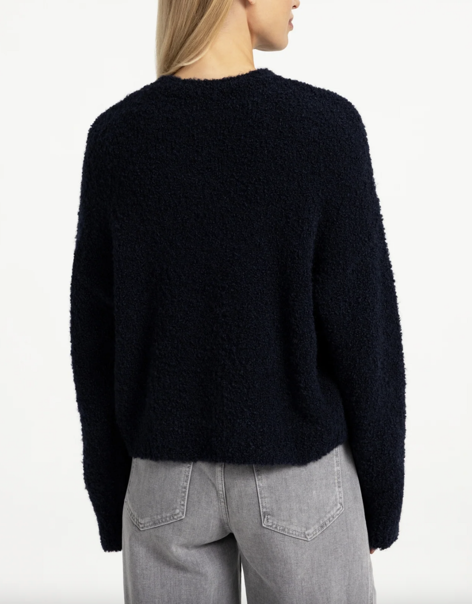 Yaya Yaya- knitted sweater with artwork 01000636