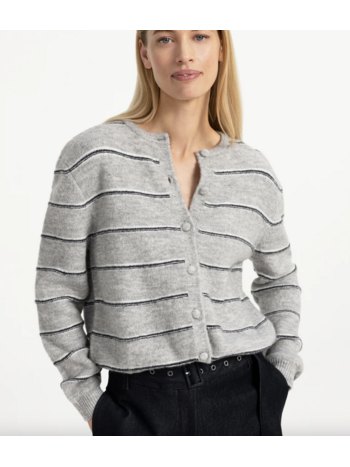 Yaya Yaya- Knitted striped cardigan 01010168