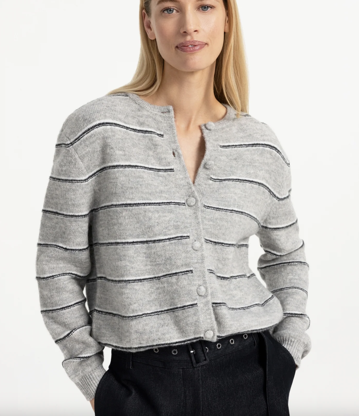 Yaya Cardigan Rayé  01010168