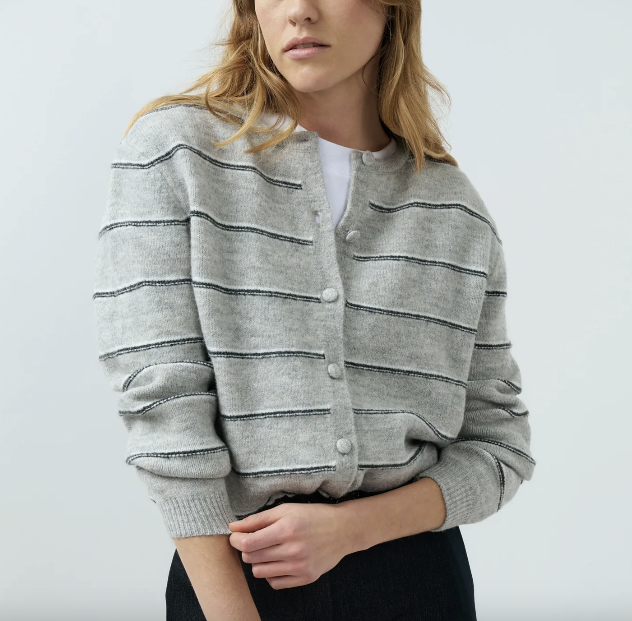 Yaya Cardigan Rayé  01010168
