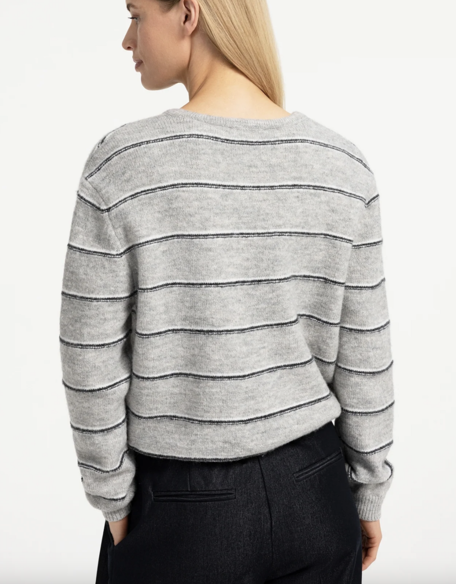 Yaya Yaya- Knitted striped cardigan 01010168