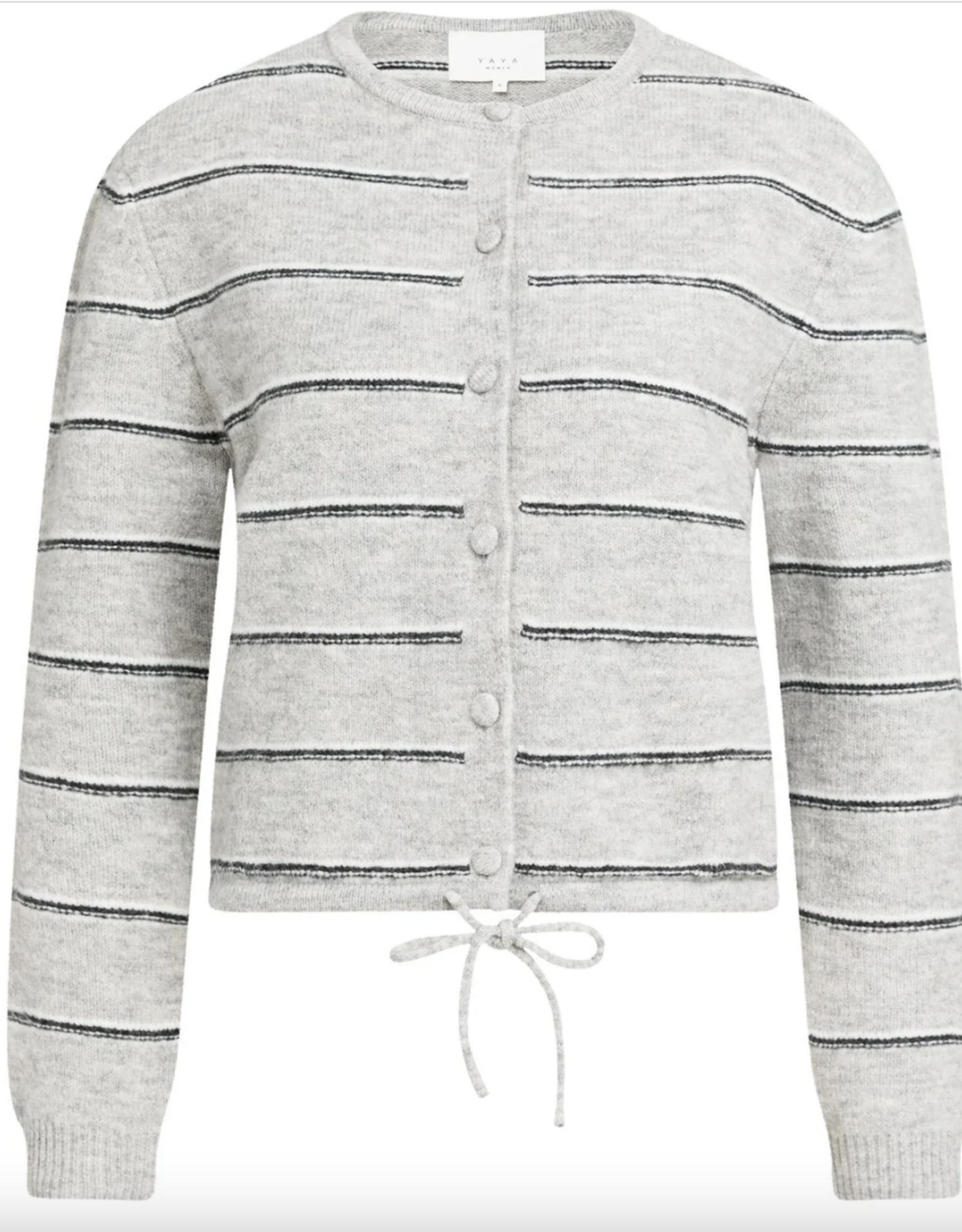 Yaya Yaya- Knitted striped cardigan 01010168