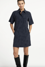 Yaya Yaya- Suedine dress 01609225