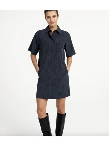 Yaya Yaya- Suedine dress 01609225