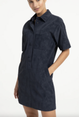 Yaya Yaya- Suedine dress 01609225