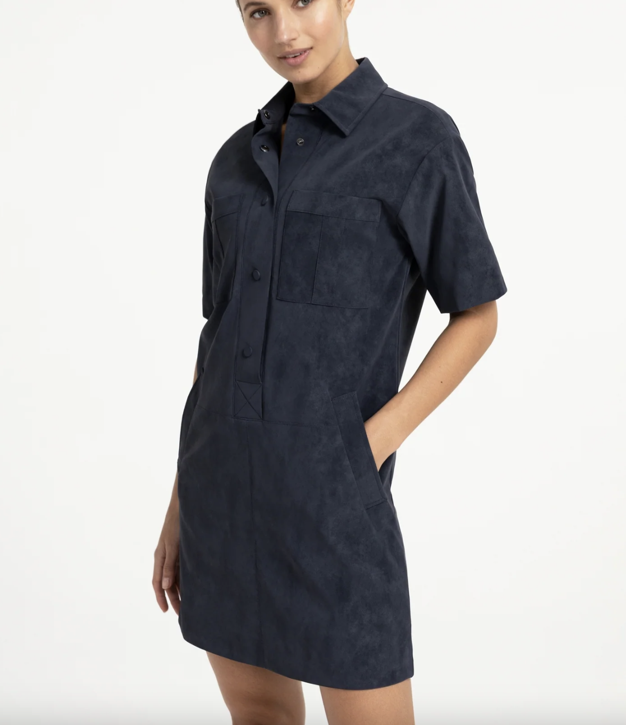 Yaya Robe en Suédine 01609225