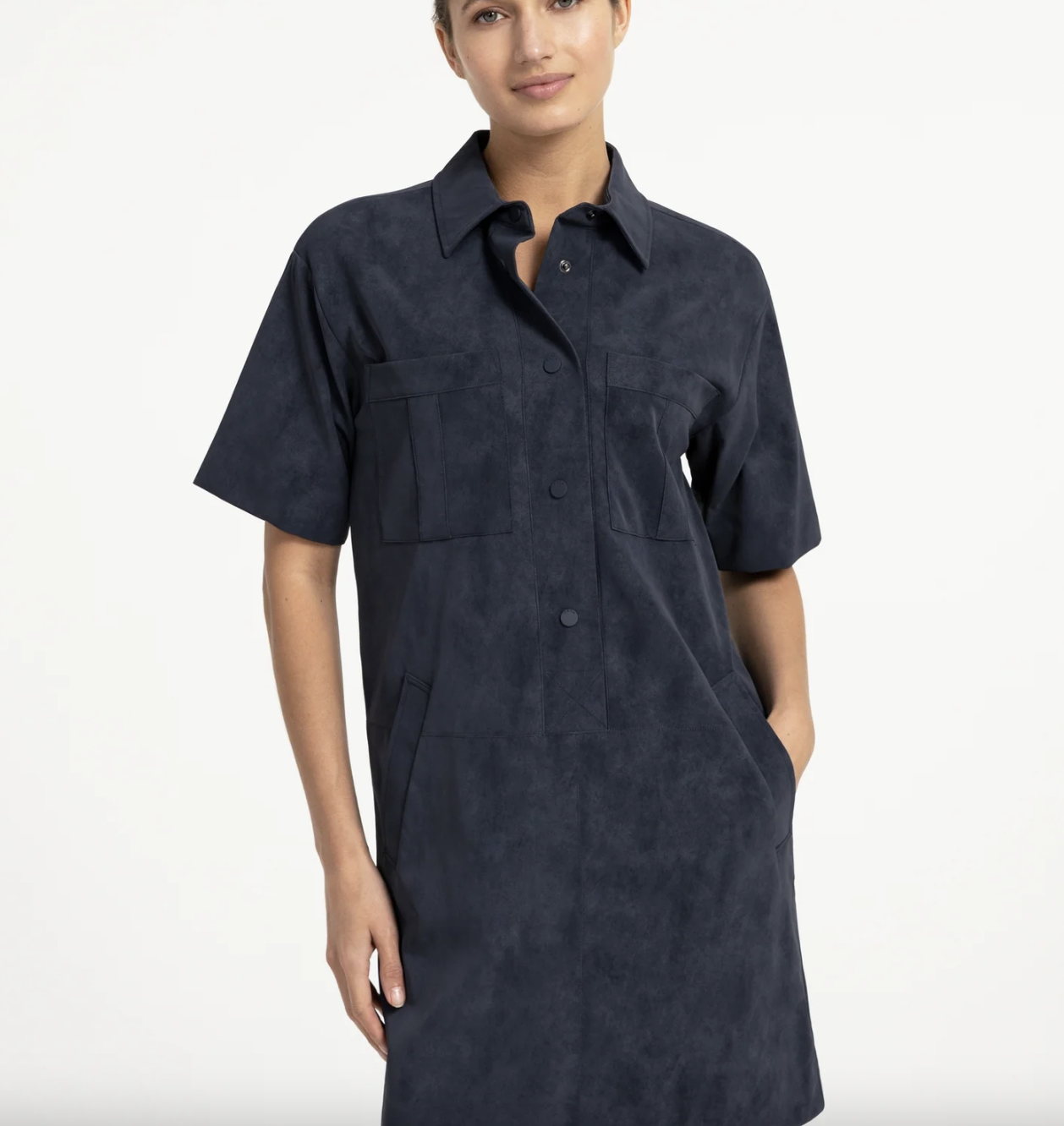 Yaya Robe en Suédine 01609225