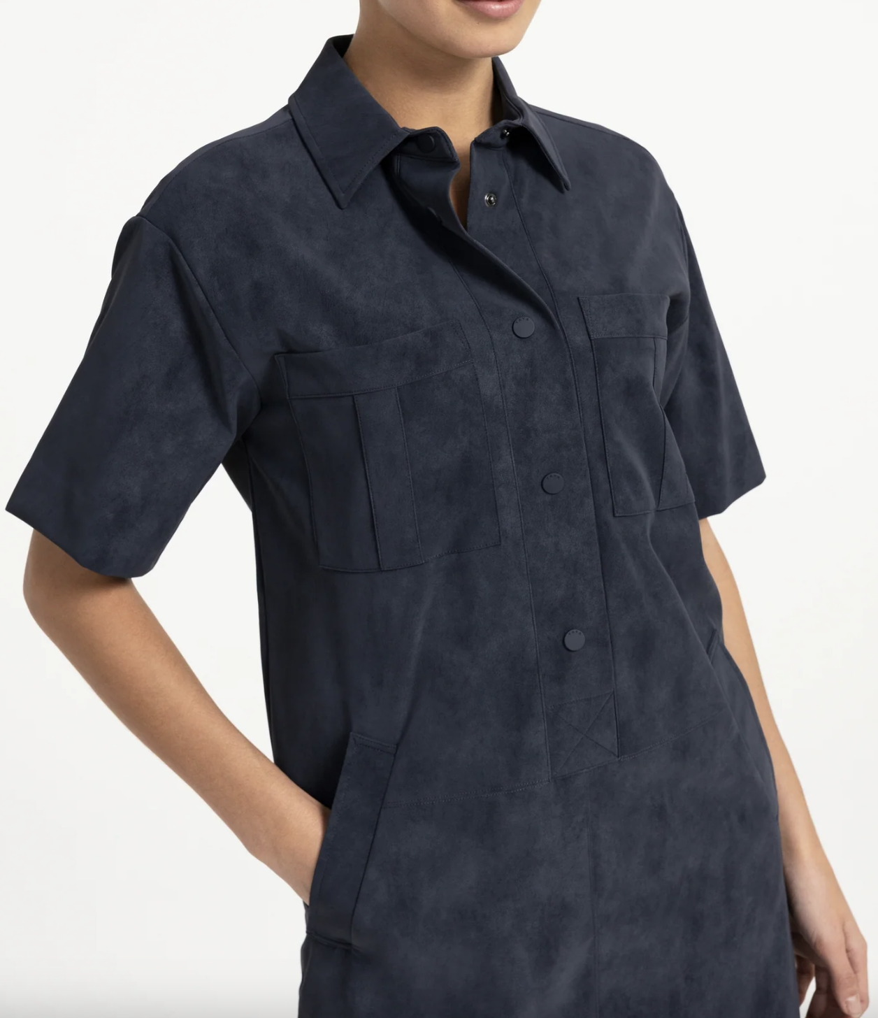 Yaya Robe en Suédine 01609225