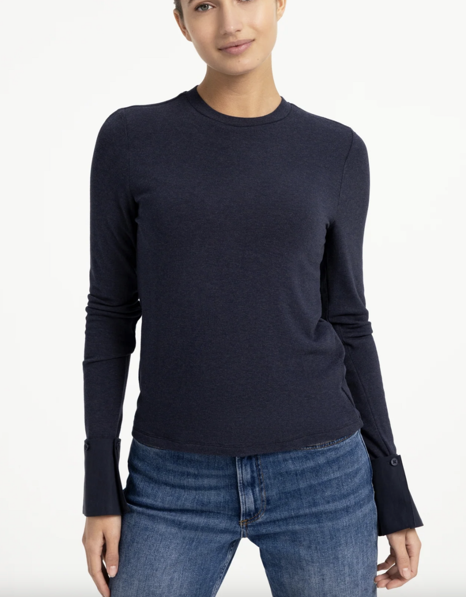 Yaya Yaya- Jersey top with removable cuffs 01709418