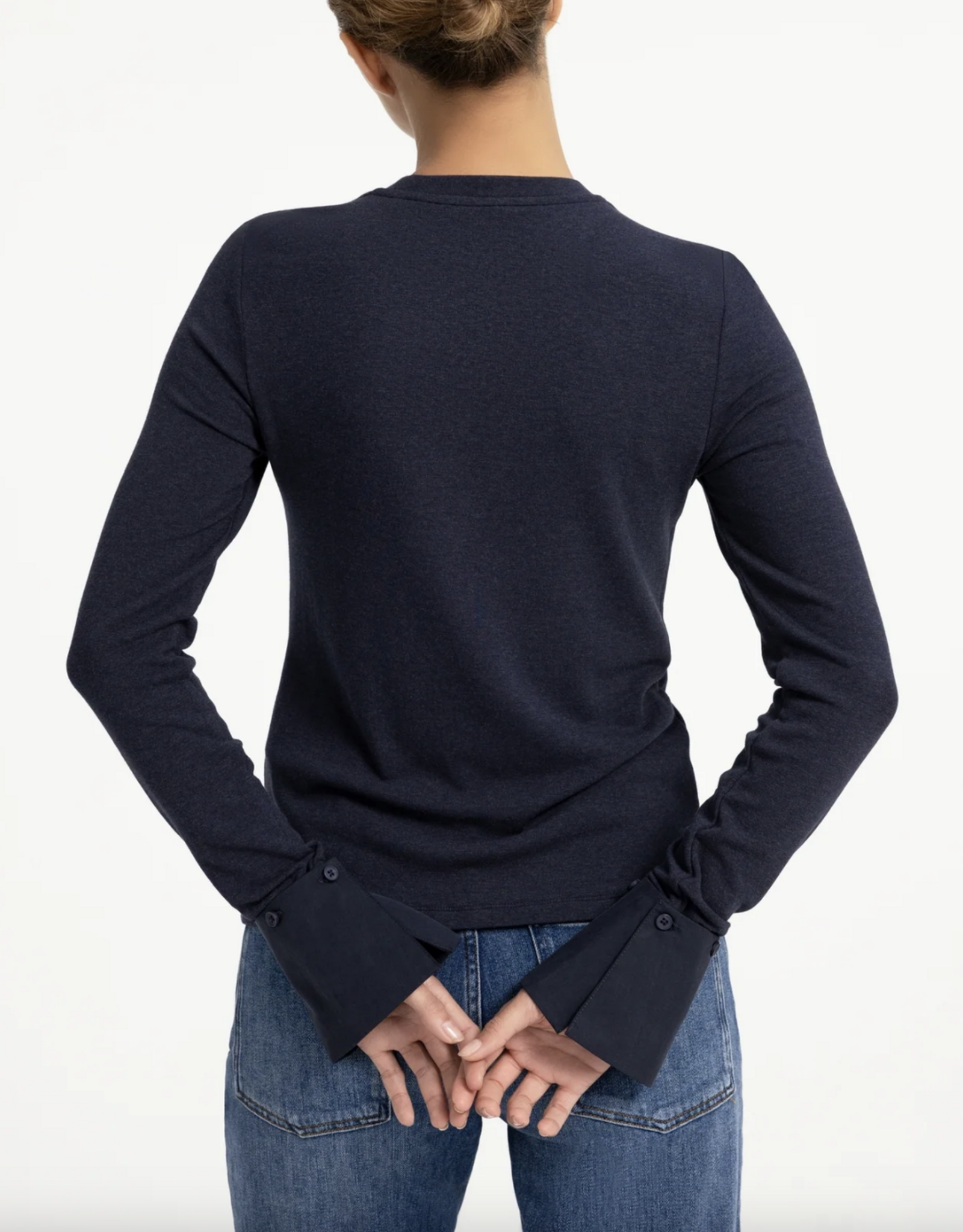 Yaya Yaya- Jersey top with removable cuffs 01709418