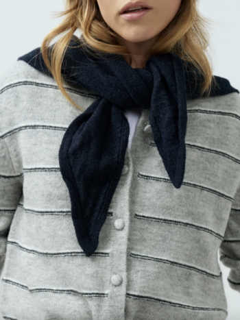 Yaya Knitted triangle scarf 03510021