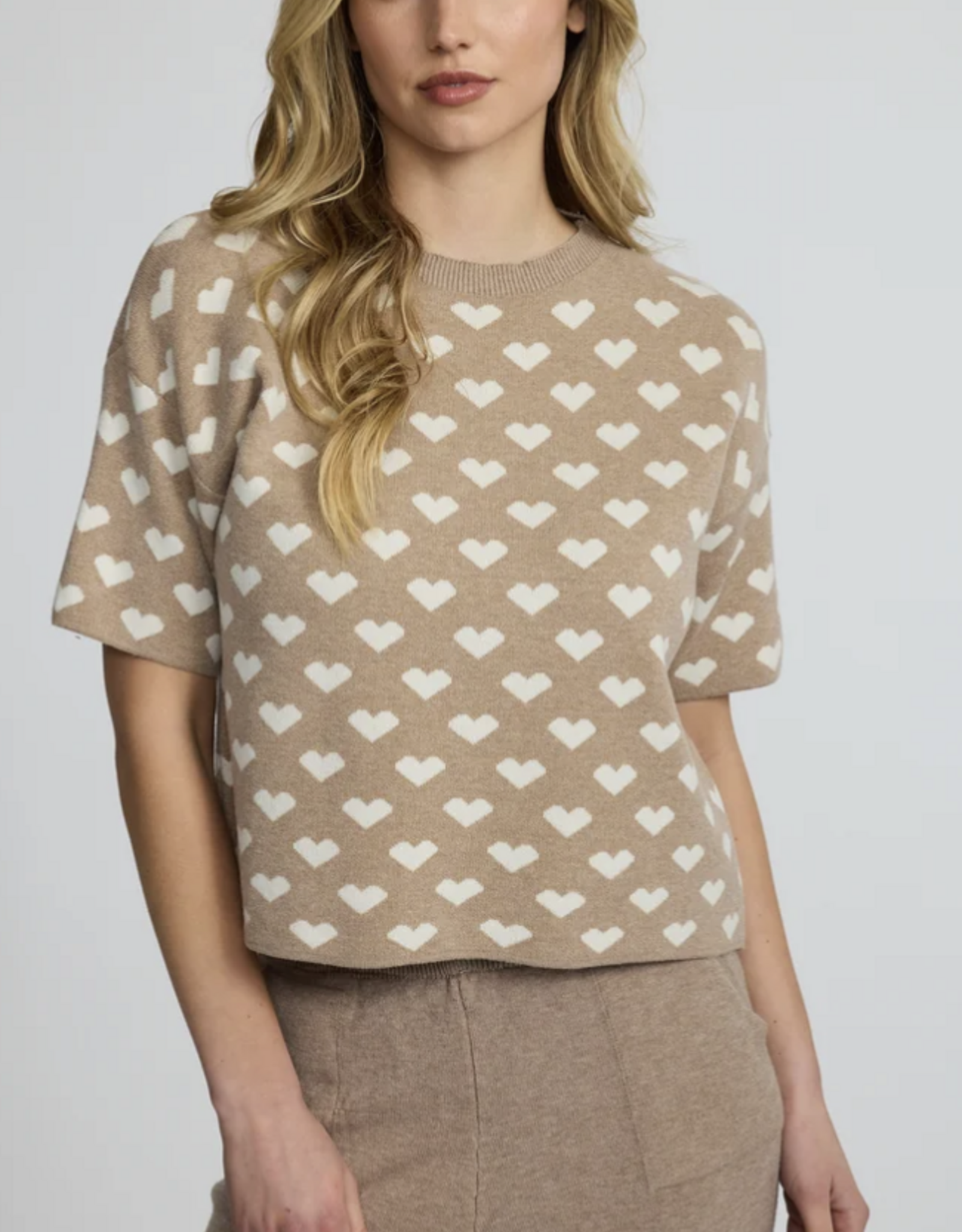 Pistache Pistache - Y9446 Fine Knit Sweater