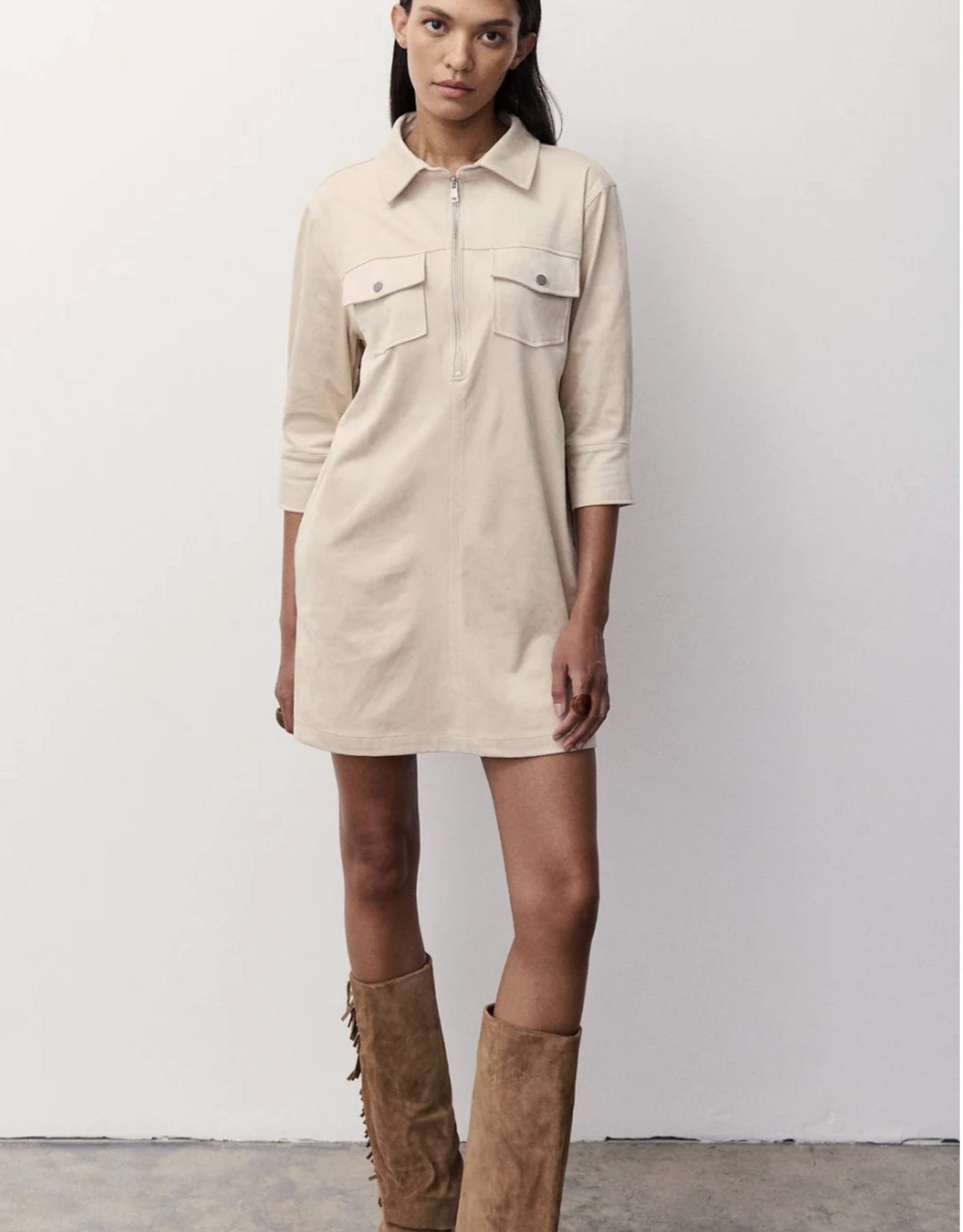 Melissa Nepton Melissa Nepton- Robe en suédine Kathlyn