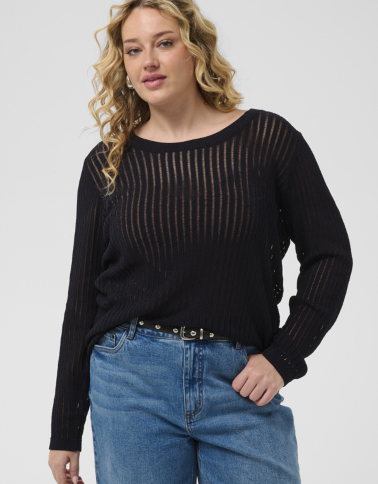 Kaffe Curve Kaffe Curve- KCabeline Pullover