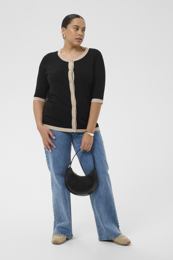 Kaffe Curve KClizzy contrast cardigan