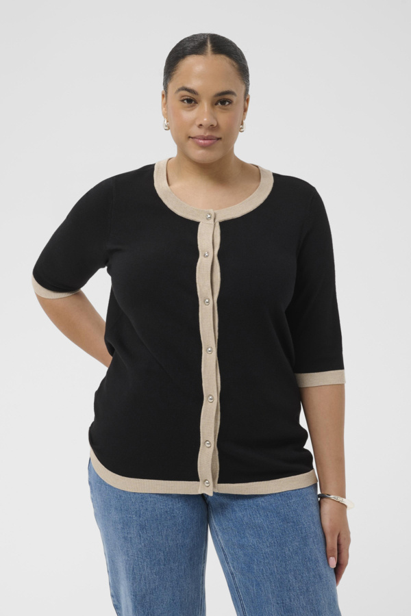 Kaffe Curve KClizzy contrast cardigan